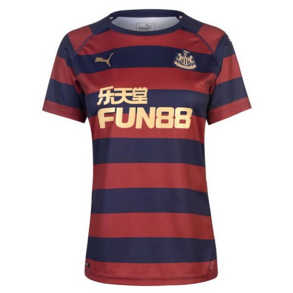 Camiseta Newcastle United 2ª Mujer 2018-2019 Rojo Negro